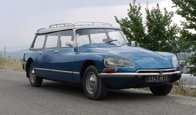 DS Break 1972 Bleue ...